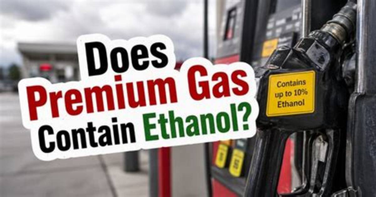 Does Premium Gas Contain Ethanol?