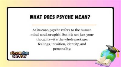 Does Psyche Mean Soul?