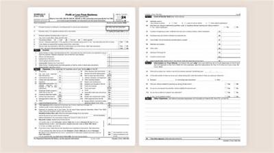 Does Schedule C Require Balance Sheet?