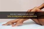 Does Self Tanner Ruin Nail Polish?