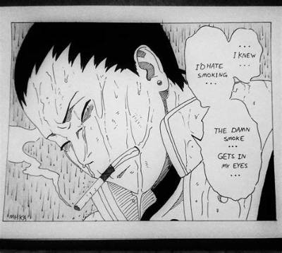 Does Shikamaru Smoke?