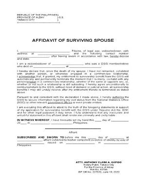 Does Surviving Spouse Need to File Form 56?