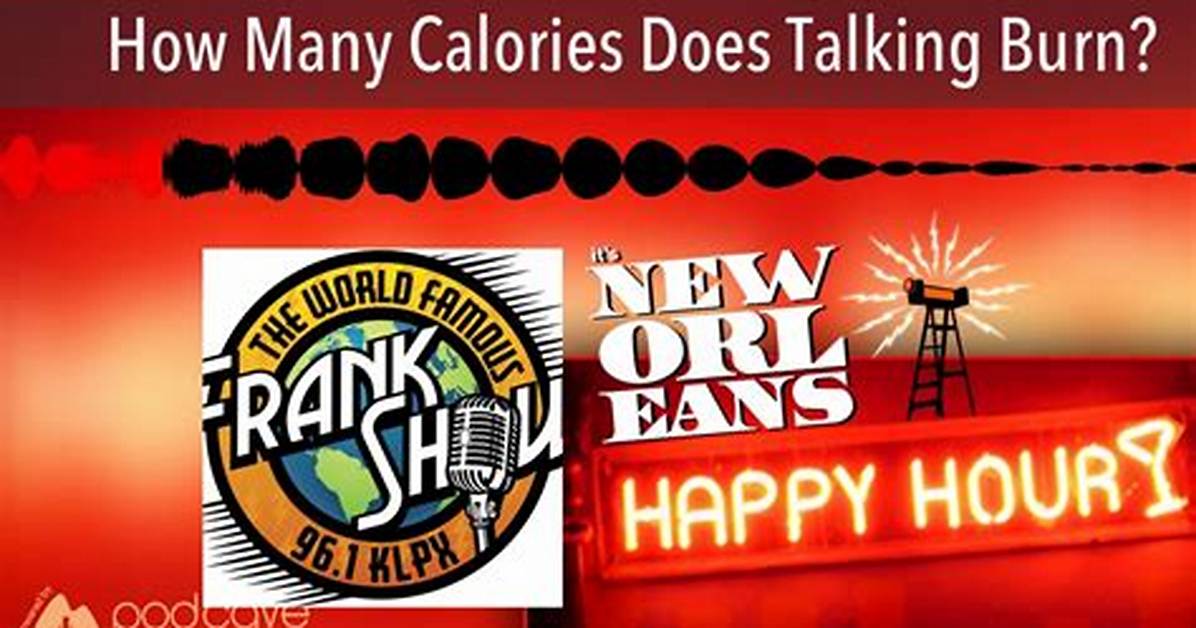 Does Talking a Lot Burn Calories?
