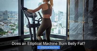 Does the Elliptical Burn Belly Fat?
