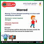 Does the Word Marred Mean?