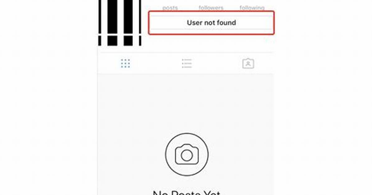 Does User Not Found on Instagram Mean Blocked