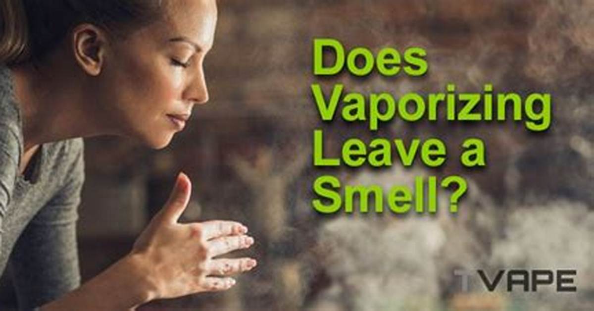 Does Vaping Leave a Smell?
