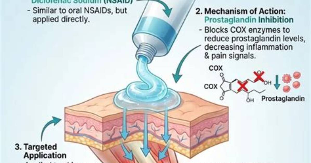 Does Voltaren Gel Go into the Bloodstream?