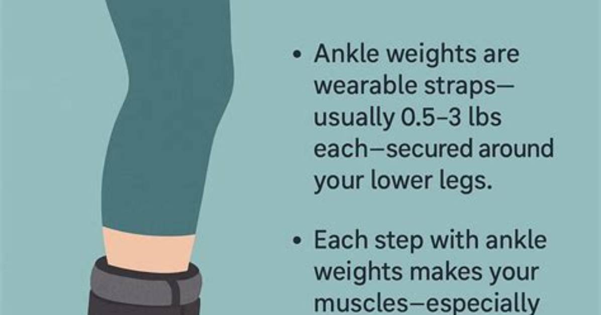 Does Walking with Ankle Weights Help Tone Legs?