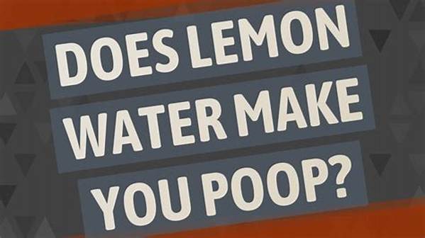 Does Warm Lemon Water Make You Poop?