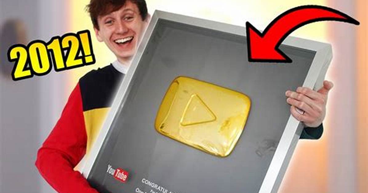 Does Youtube Give Real Gold Button?