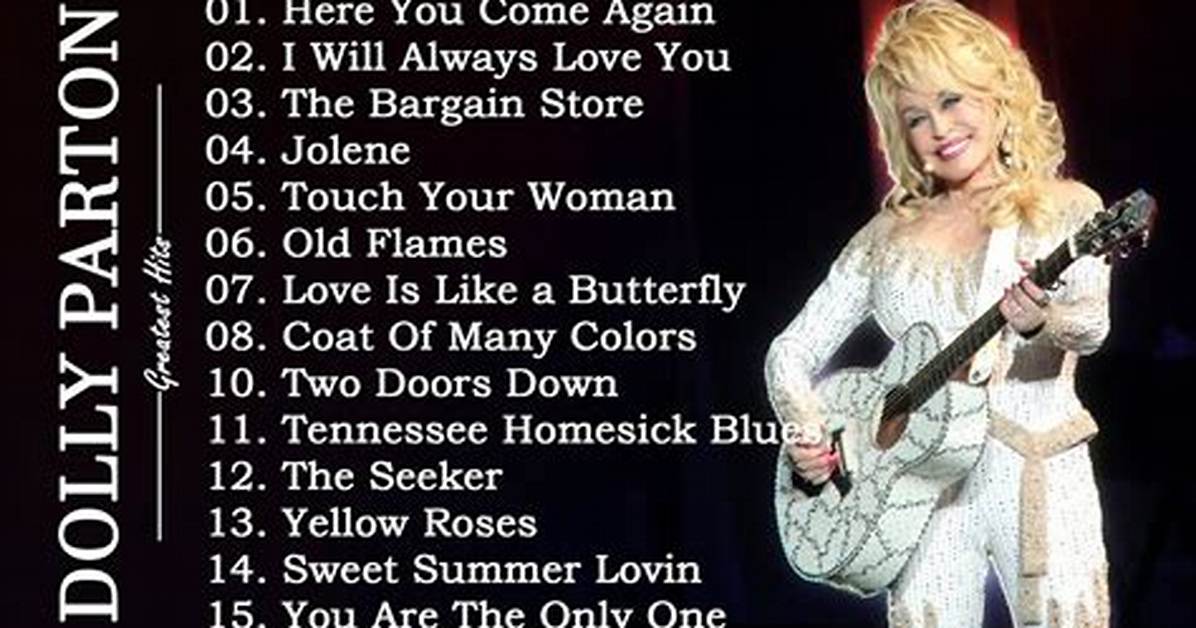 Dolly Parton Songs a Comprehensive Guide to Her Written