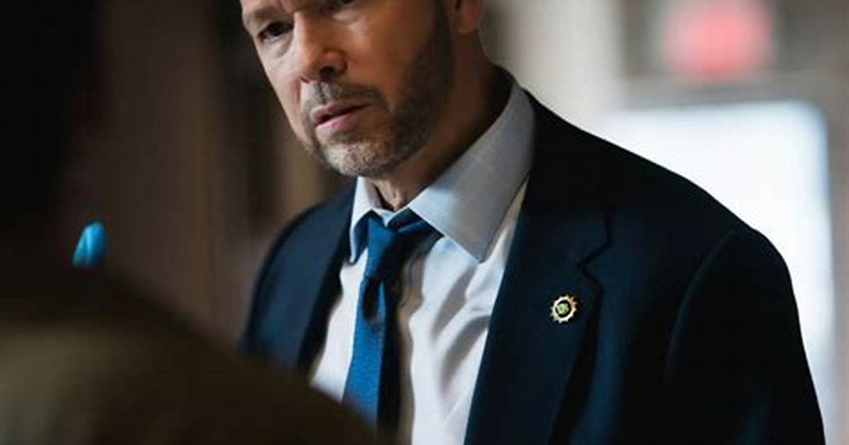 Donnie Wahlberg on Blue Bloods Exclusive Updates Behind The