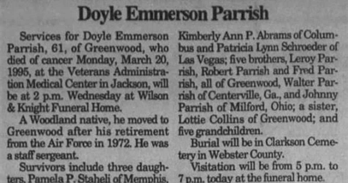 Doyle Parrish a Renowned Figure in the World Of