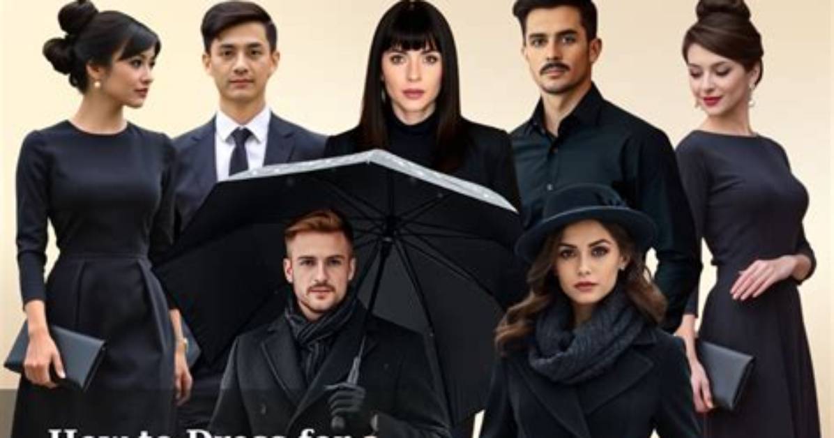 Dress to Impress Funeral: a Guide to Dressing Appropriately for a Solemn Occasion