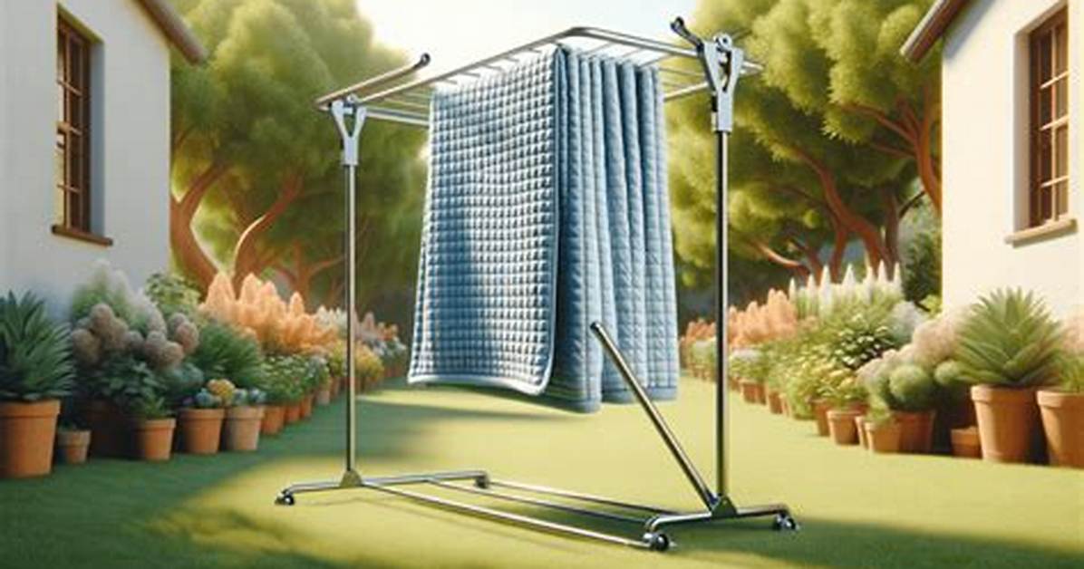 Drying Heavy Blankets Damaging The