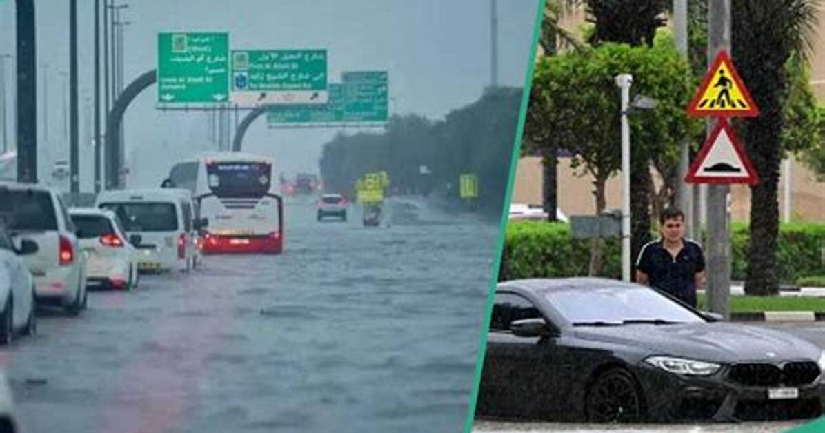 Dubai Shuts Schools Cancel Flights as Rain Pelts Uae Just Weeks After