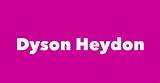 Dyson Heydon Age, Birthday, Wikipedia, Who, Nationality, Biography