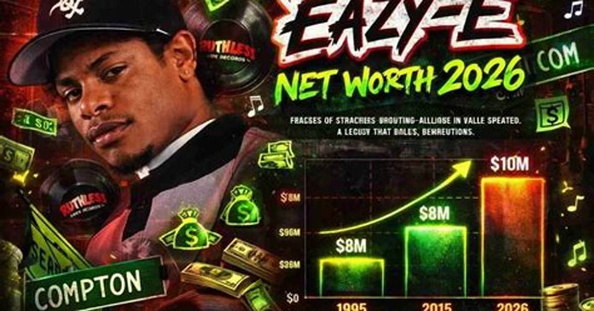 Eazy-E Net Worth: the Legacy of a Hip-Hop Icon