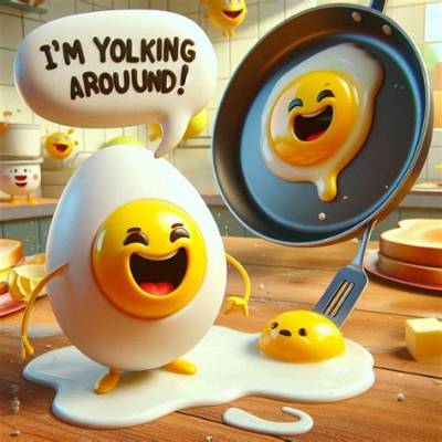 Eggs Jokes: a Whimsical World of Yolk and Laughter