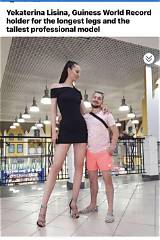 Ekaterina Lisina: the World's Tallest Model