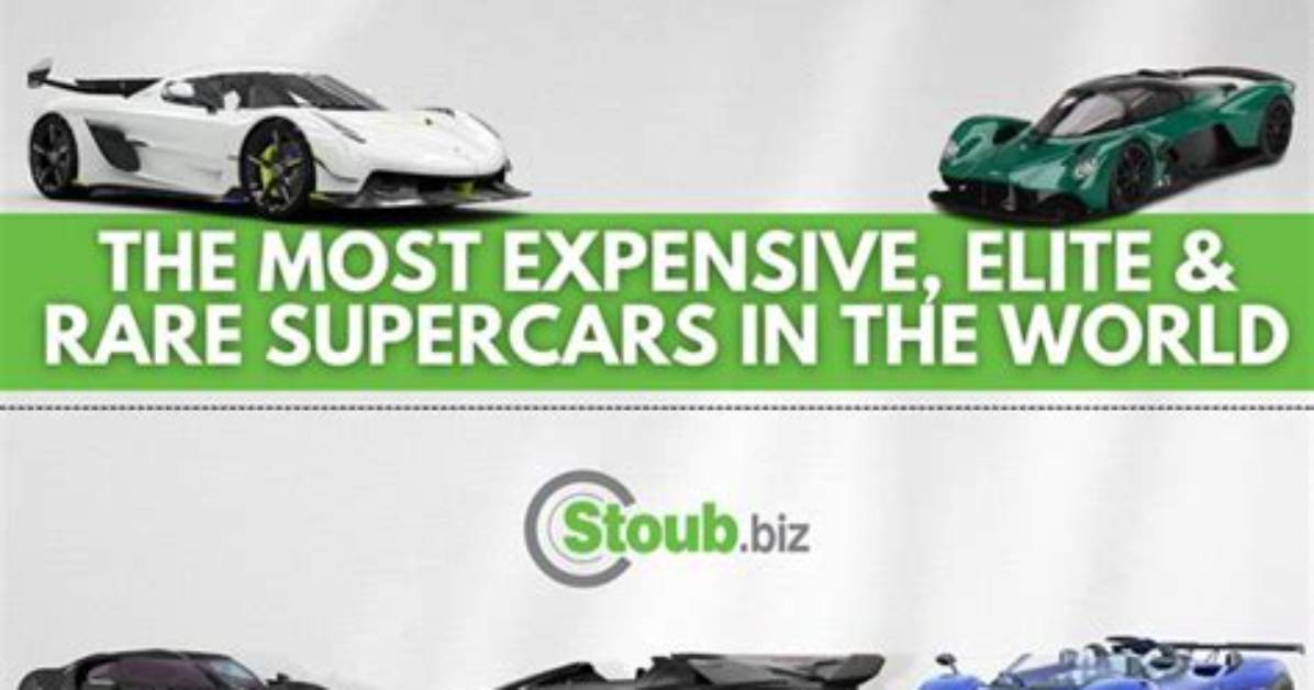 Elite Supercars: a Guide to the World's Most Luxurious Rides