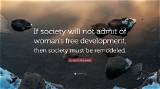 Elizabeth Blackwell: 'If Society Will Not Admit of Woman's Free Development, Then Society Must Be Remodeled.'