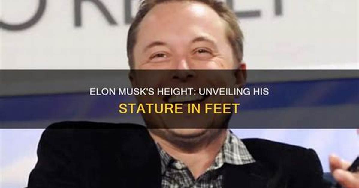 Elon Height: Discovering the True Stature of a Visionary Leader