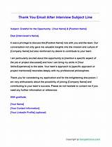 Email Interview Thank You Subject Line: Best Practices and Tips