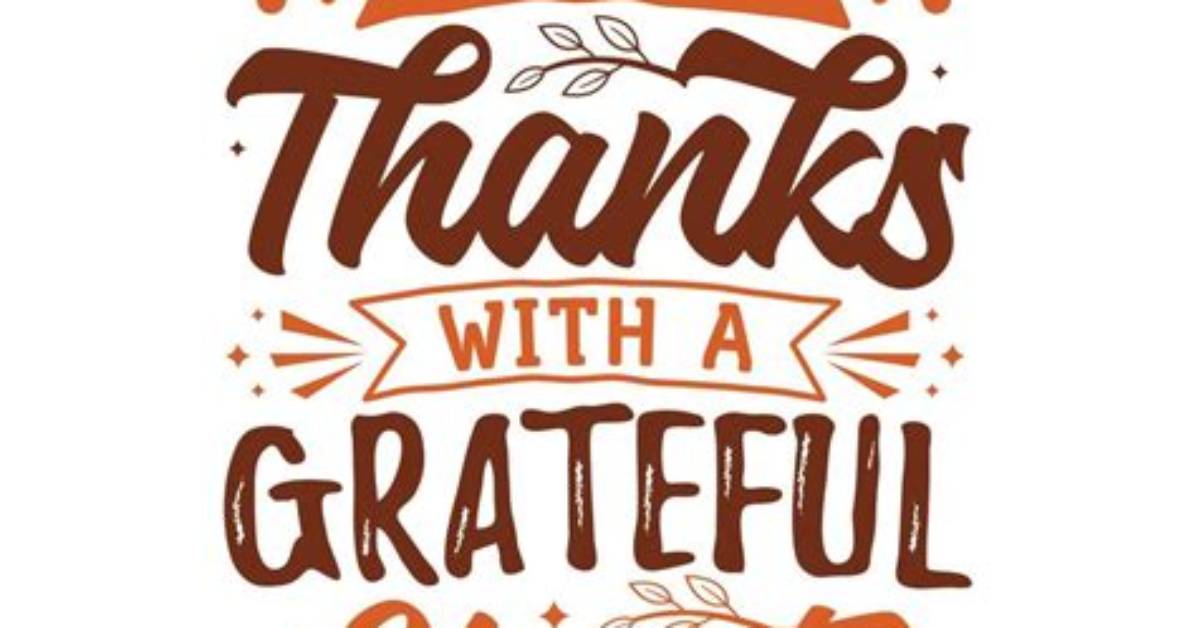 Embracing Gratitude: Oh Give Thanks to the Lord for He Is Good