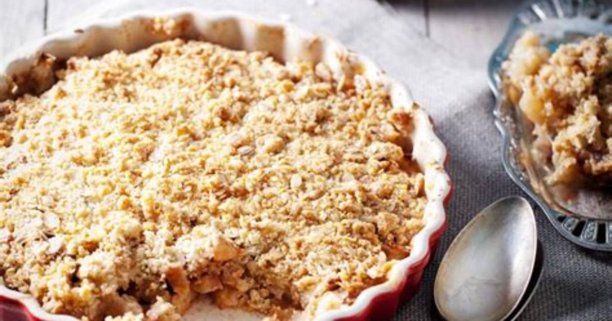 English Apple Crumble