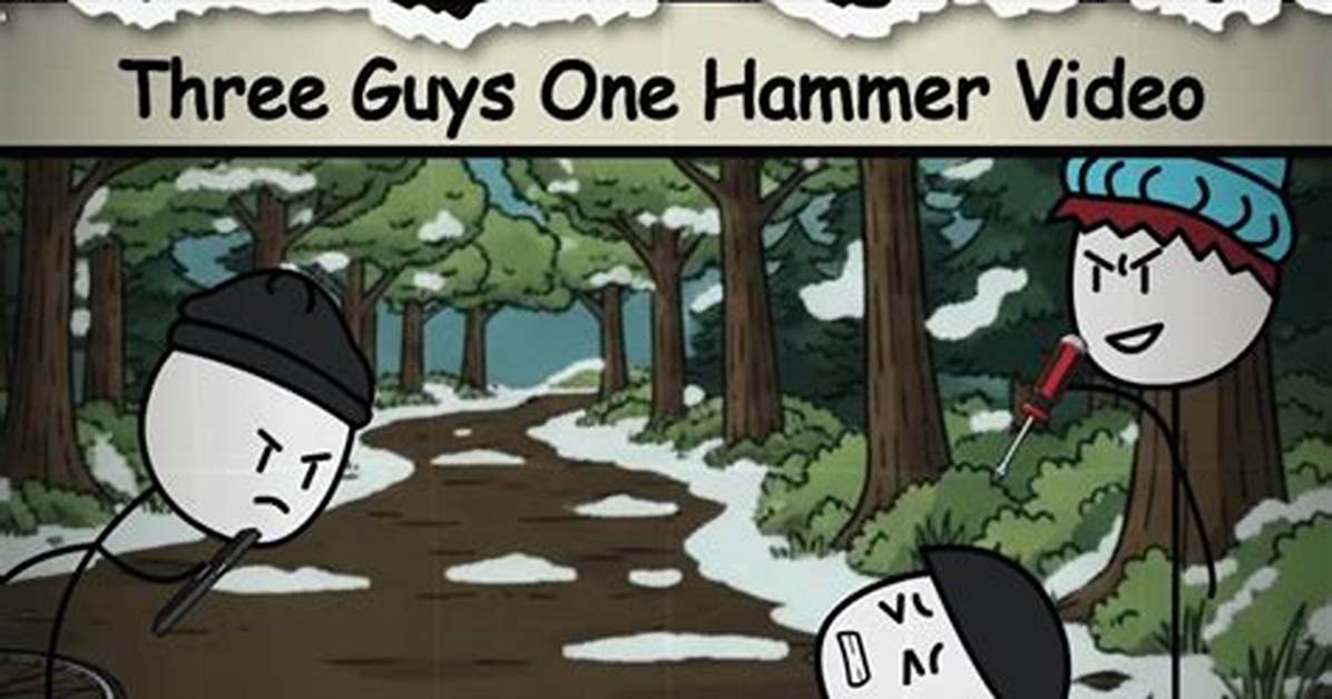 Epic Three Guys, One Hammer! Full Video!