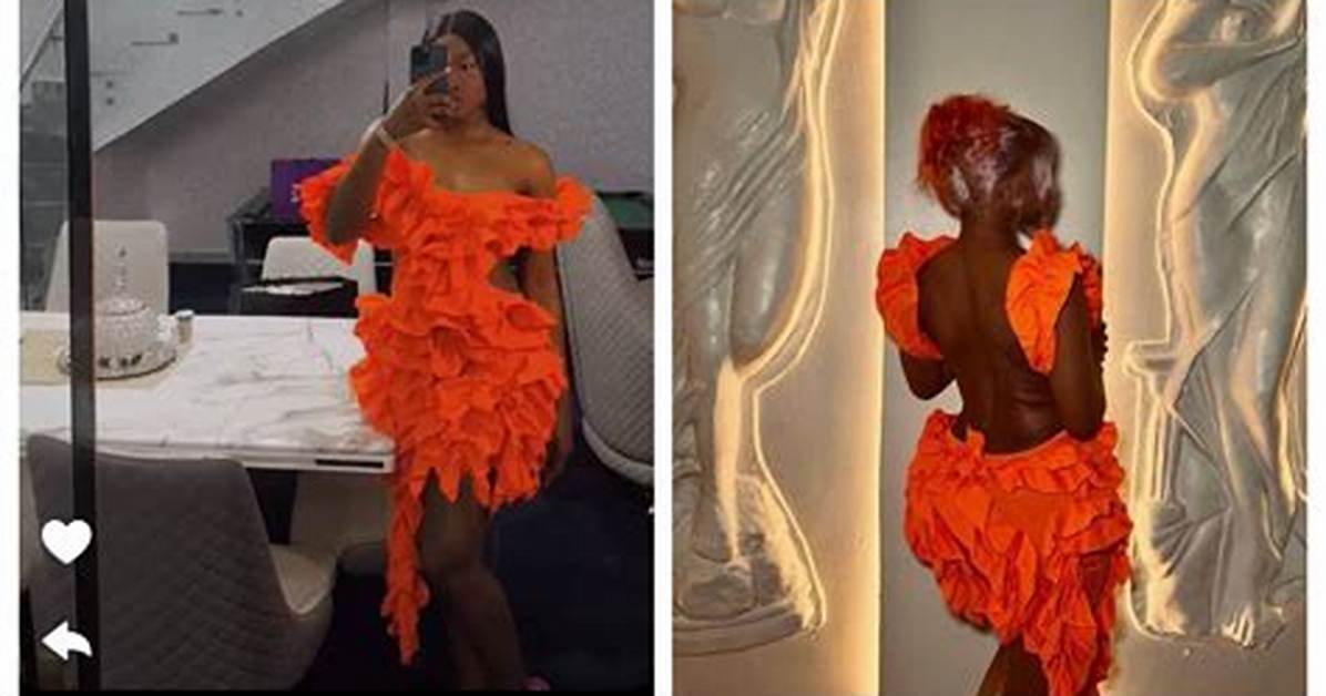 Esther Agunbiade of Bbnaija Stirs Reactions as She Shares New Pre-Birthday Pictures on Instagram.