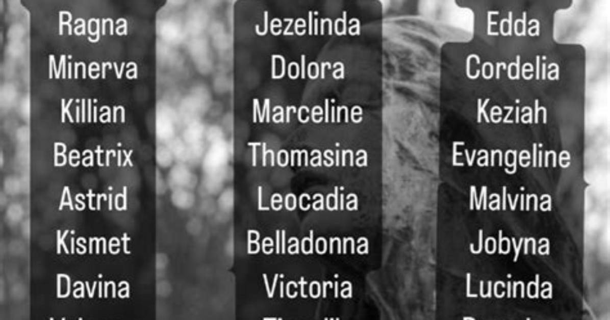 Evil Female Names: Unveiling the Dark Side of Femininity