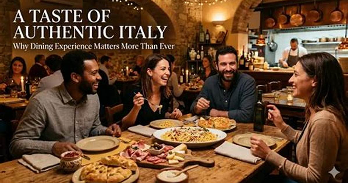 Experience Authentic Flavors at Touch of Italy Restaurant