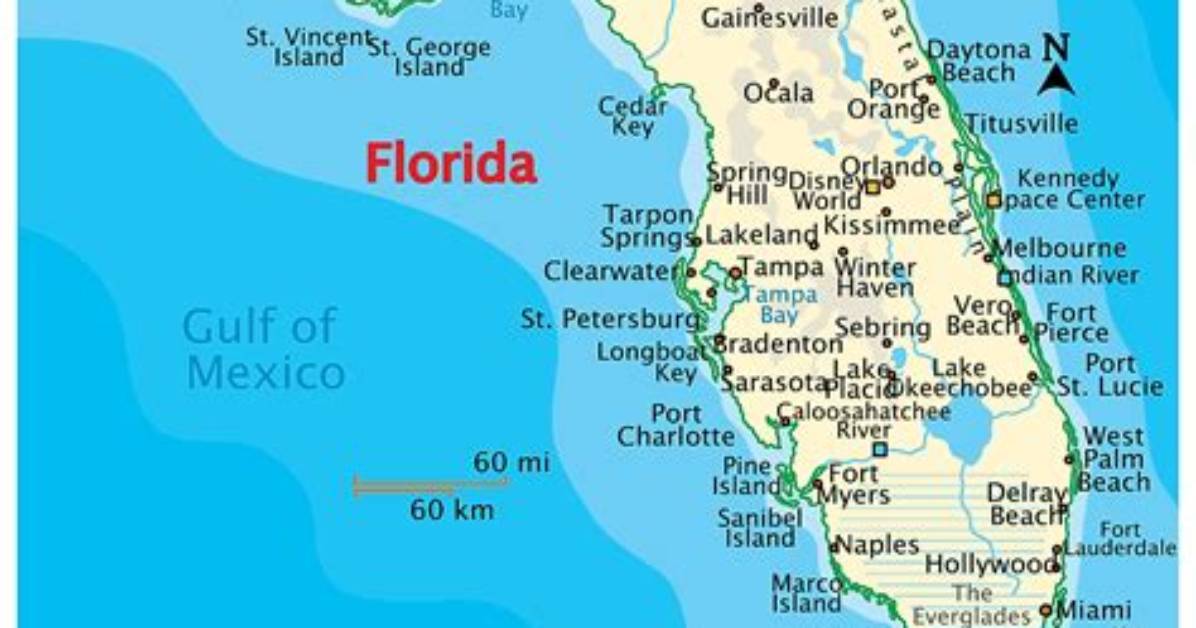 Exploring the Map of Florida, Usa: a Comprehensive Guide