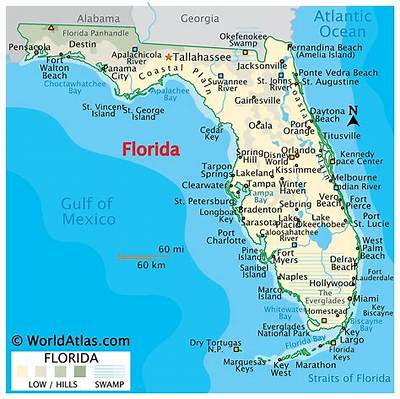 Exploring the Map of Florida, Usa: a Comprehensive Guide