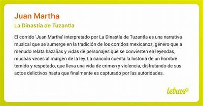 Exploring the Meaning of Juan Martha: English Lyrics Translation