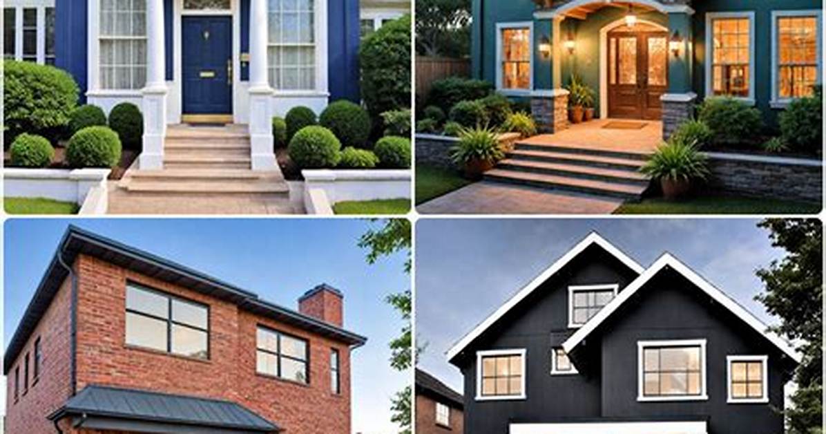 Exterior House Colors That Work With