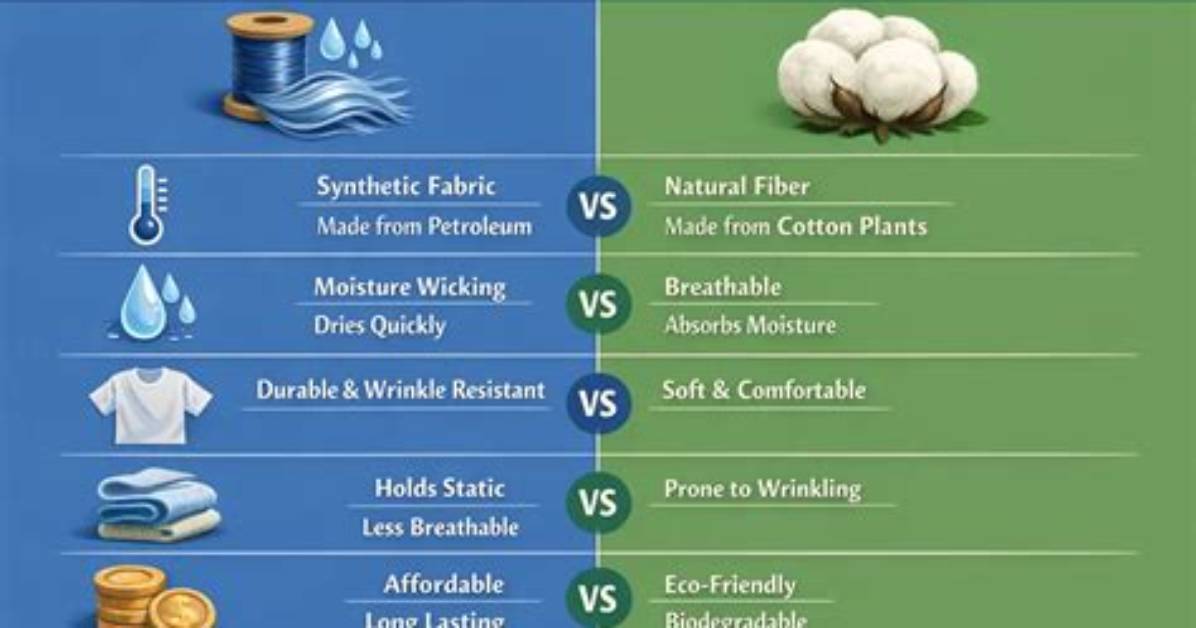 Fabric Cotton vs Polyester