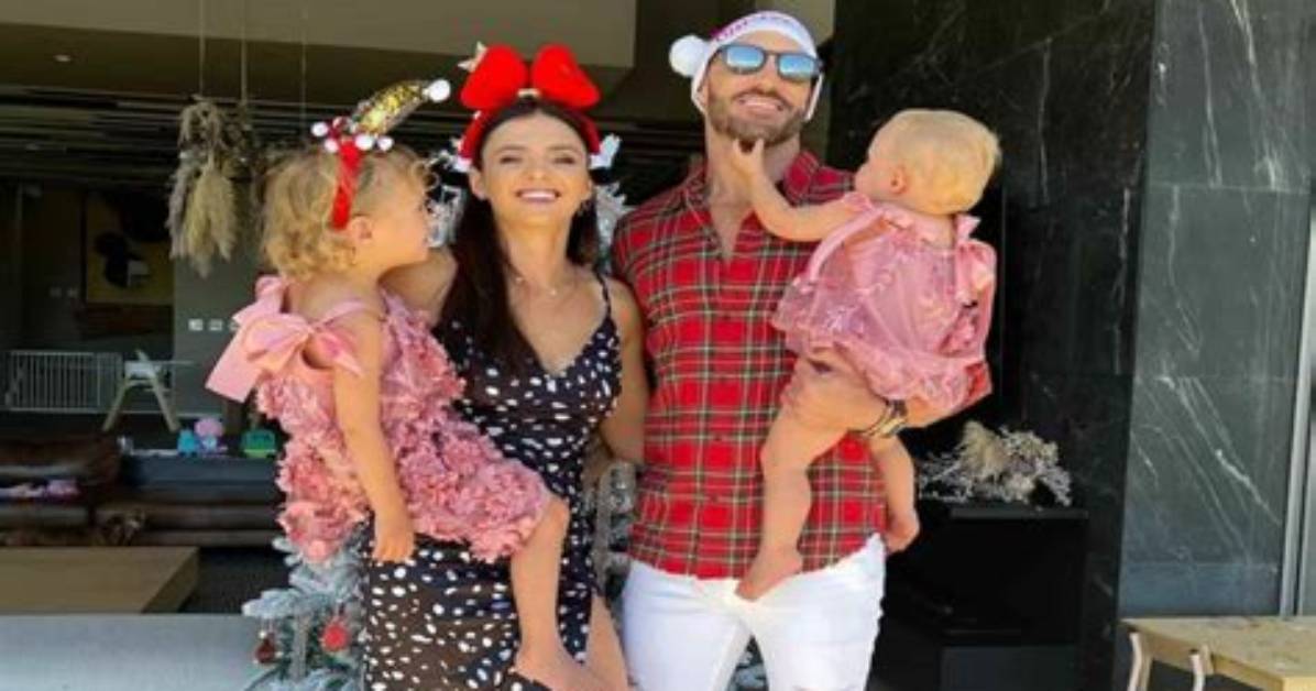 Faf Du Plessis Children- Daughter Amelie and Zoey Plessis