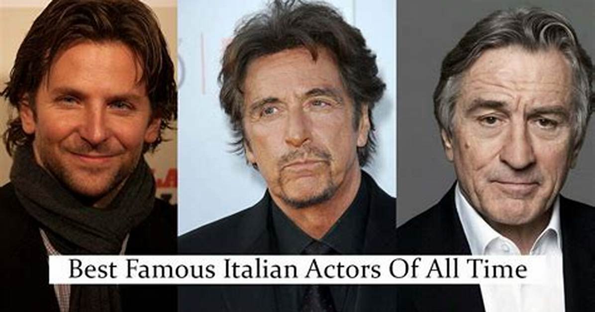 Famous Italian Actors