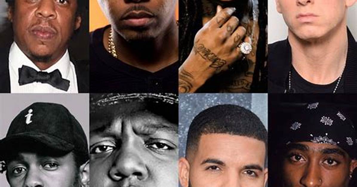 Famous Rappers 90S