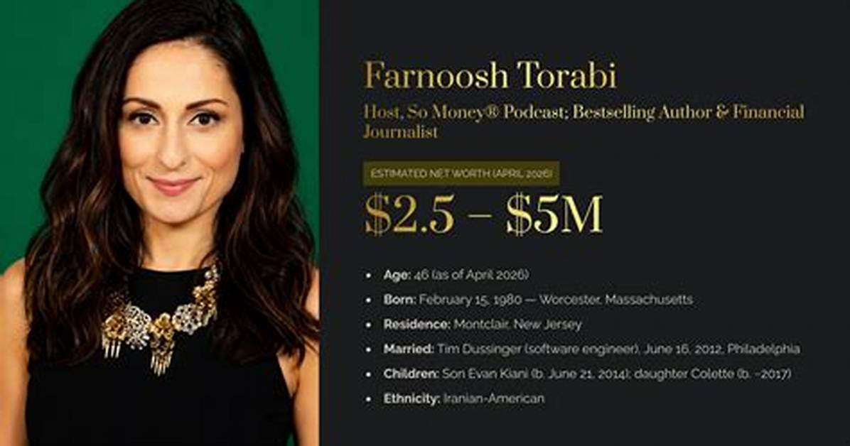 Farnoosh Torabi Height Weight Net Worth Age Birthday Wikipedia Who