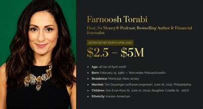 Farnoosh Torabi Height, Weight, Net Worth, Age, Birthday, Wikipedia, Who, Nationality, Biography