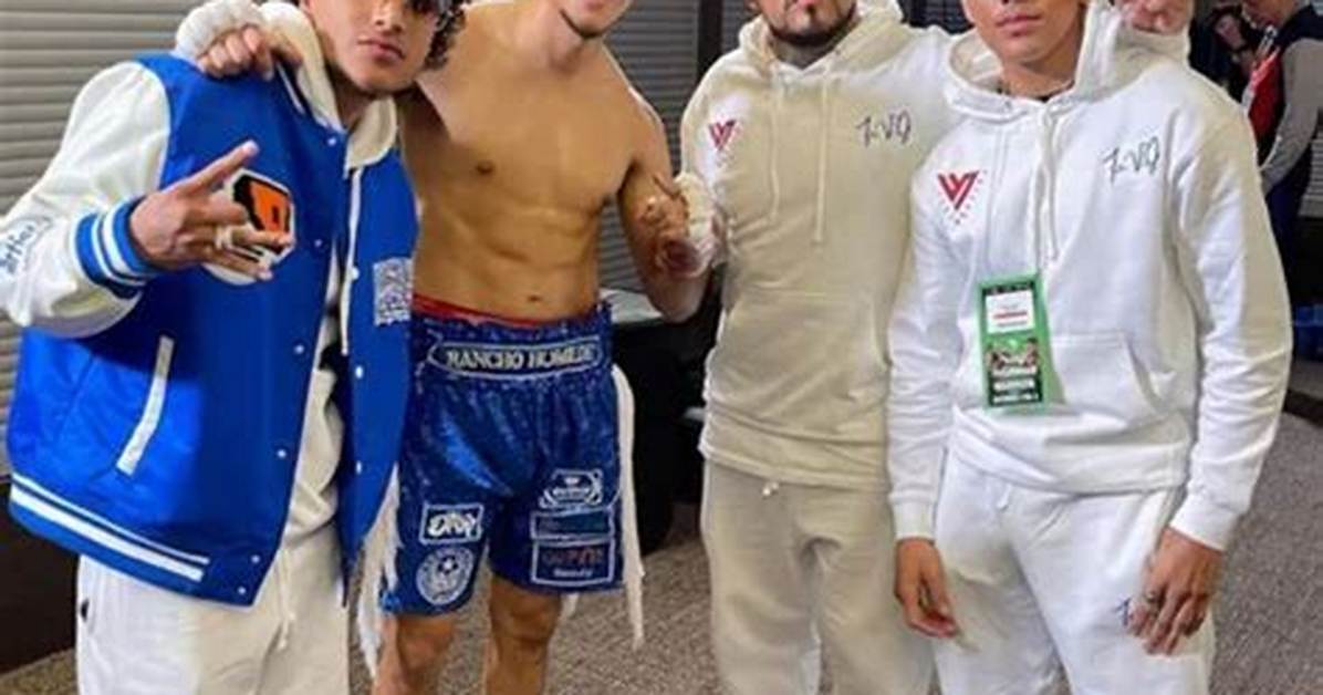 Fernando Vargas Sons Introducing the Next Generation of Boxing