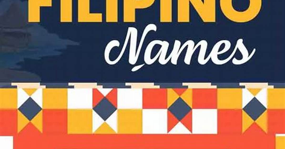 Filipino Common Names