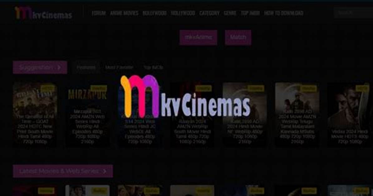 Find Exclusive and Hd Content on Mkvcinemas Point