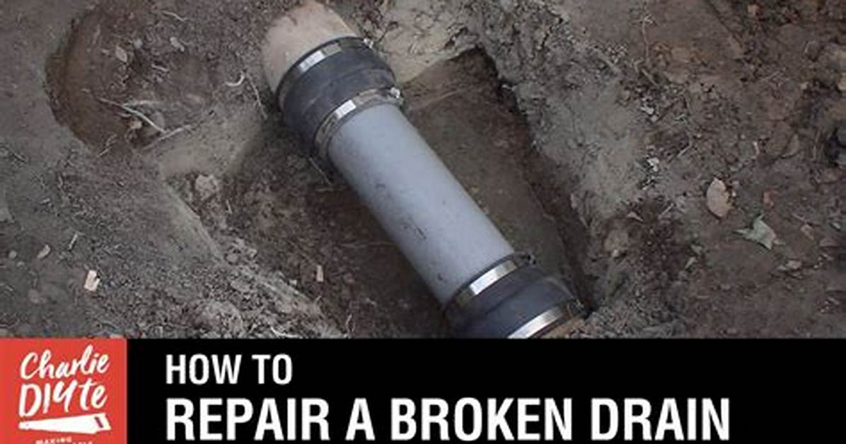 Fixing Cracked Ceramic Sewer