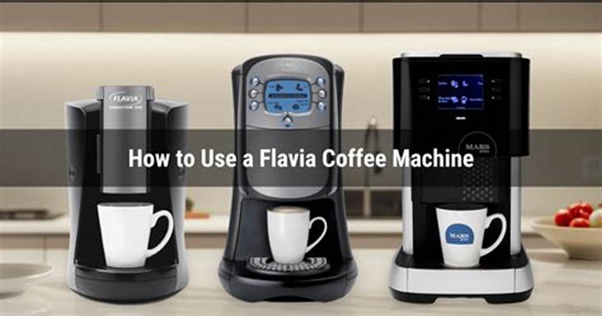 Flavia Coffee Machine Operating